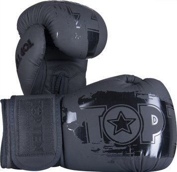 Боксерські рукавички &ldquo;Power Ink Black`n`Black&rdquo; - 10 унцій, чорні 22662-9910 фото