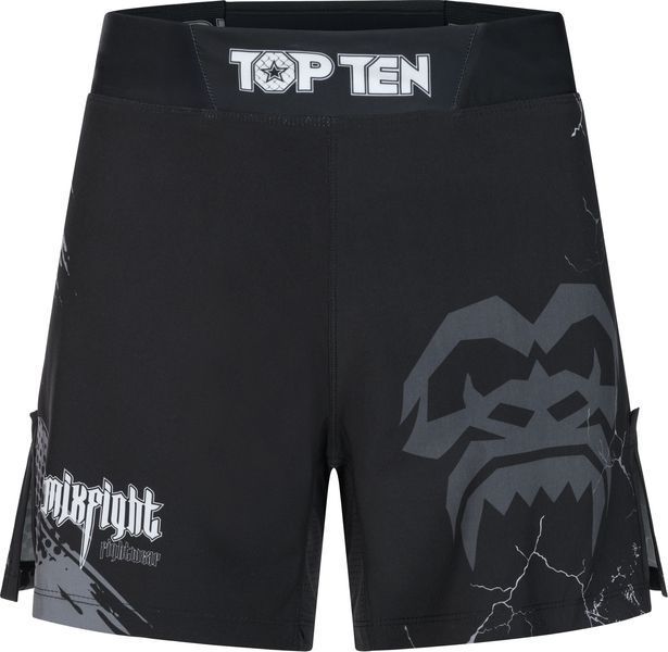 Шорти MMA &ldquo;Mixfight Gorilla&rdquo; - чорні, розмір XS 18157-9150 фото