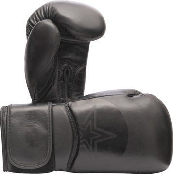 Боксерські рукавички &ldquo;Wrist Star&rdquo; - чорно-чорні, 10 унцій 20431-9910 фото