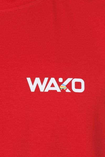 Футболка &ldquo;WAKO Kick Light&rdquo; базова - червона, розмір XS 16182-1-4002 фото