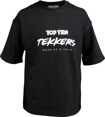 Футболка &ldquo;TKD Tekkers Fusion&rdquo; оверсайз - чорна, розмір XS 9701-9002 фото