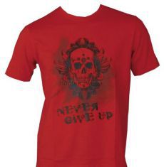  TOP TEN "Never Give Up" red